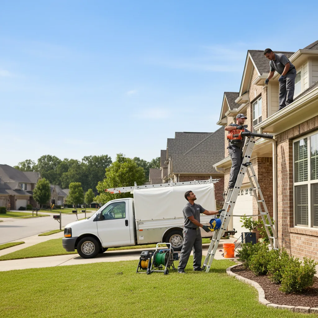 Home Gutter Service in Rhodhiss, NC near me